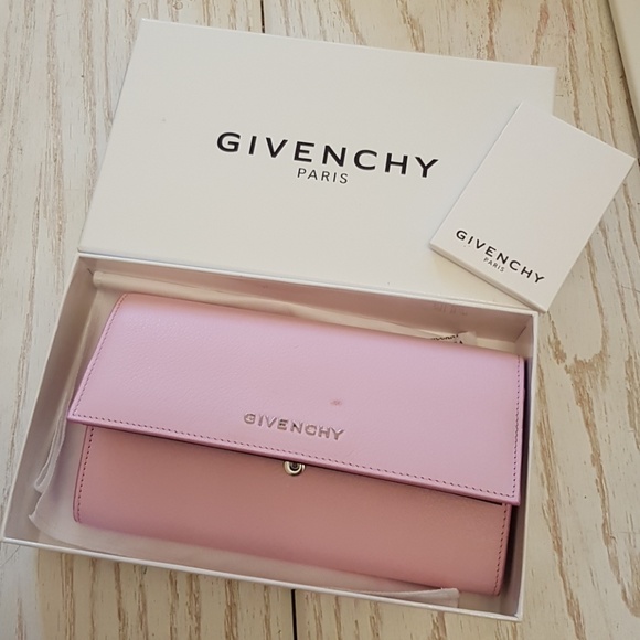 givenchy long flap wallet